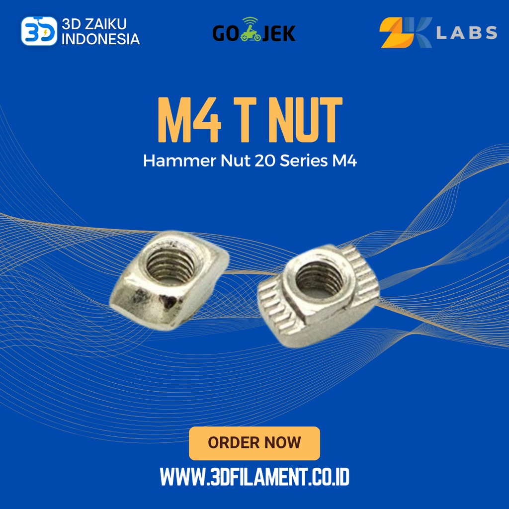 Reprap T Nut Tee Nut T Hammer Nut 20 Series M4