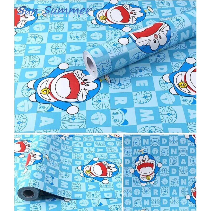 METH WPSDORAWHITE DORA DORAEMON KOTAK KOTAK  WALPAPER DINDING WALLPAPER STICKER STICKER DINDING STIK