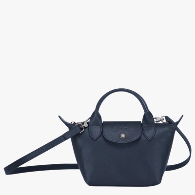 Tas Wanita  LC Le Pliage Cuir Mini Top Handle Bag