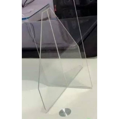 kaki sekat meja akrilik