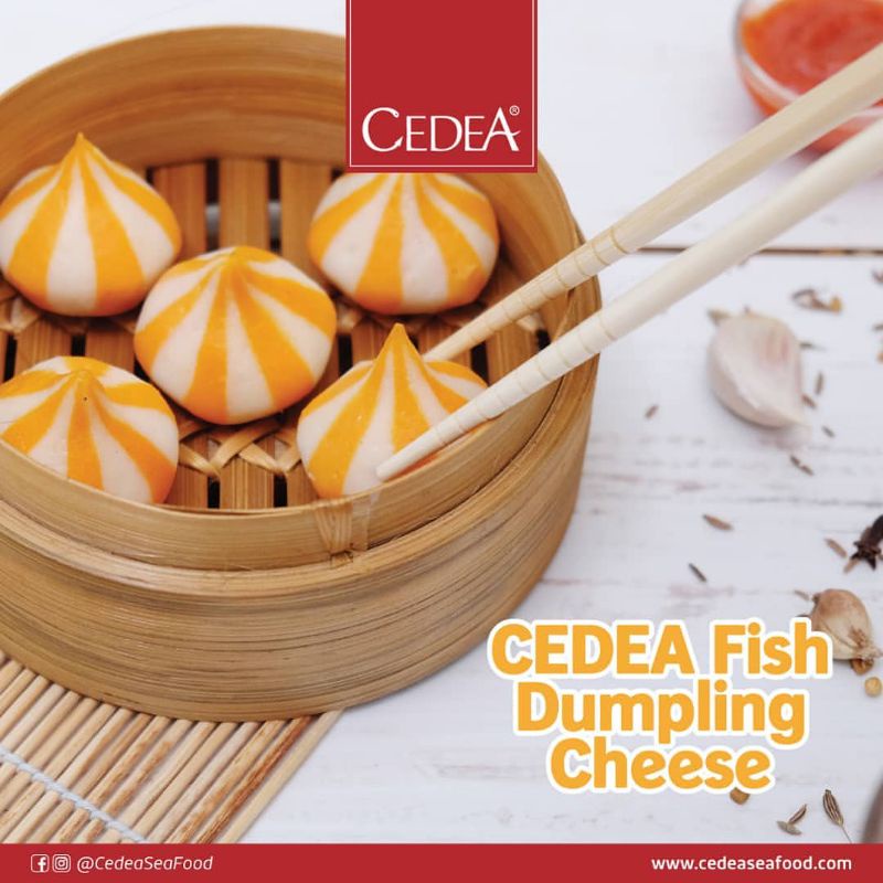 CEDEA Fish Dumpling Cheese Keju 200 g Halal | Shabu shabu Tomyam