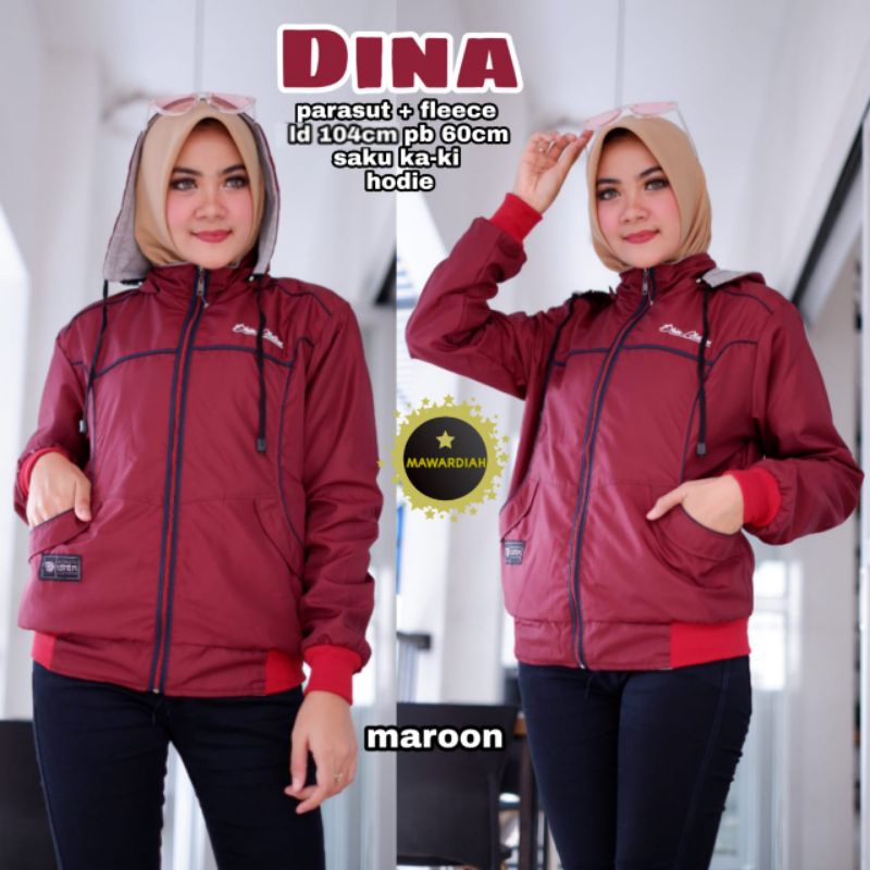 Jaket Wanita Parasut Lucu Casual