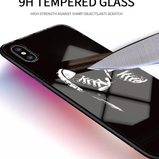 E6Y3 Casing Softcase Glass Kaca Vivo Y20 Y20S Y12S - [SF90] - Silikon Hp - Kesing Hp - Case Handphon