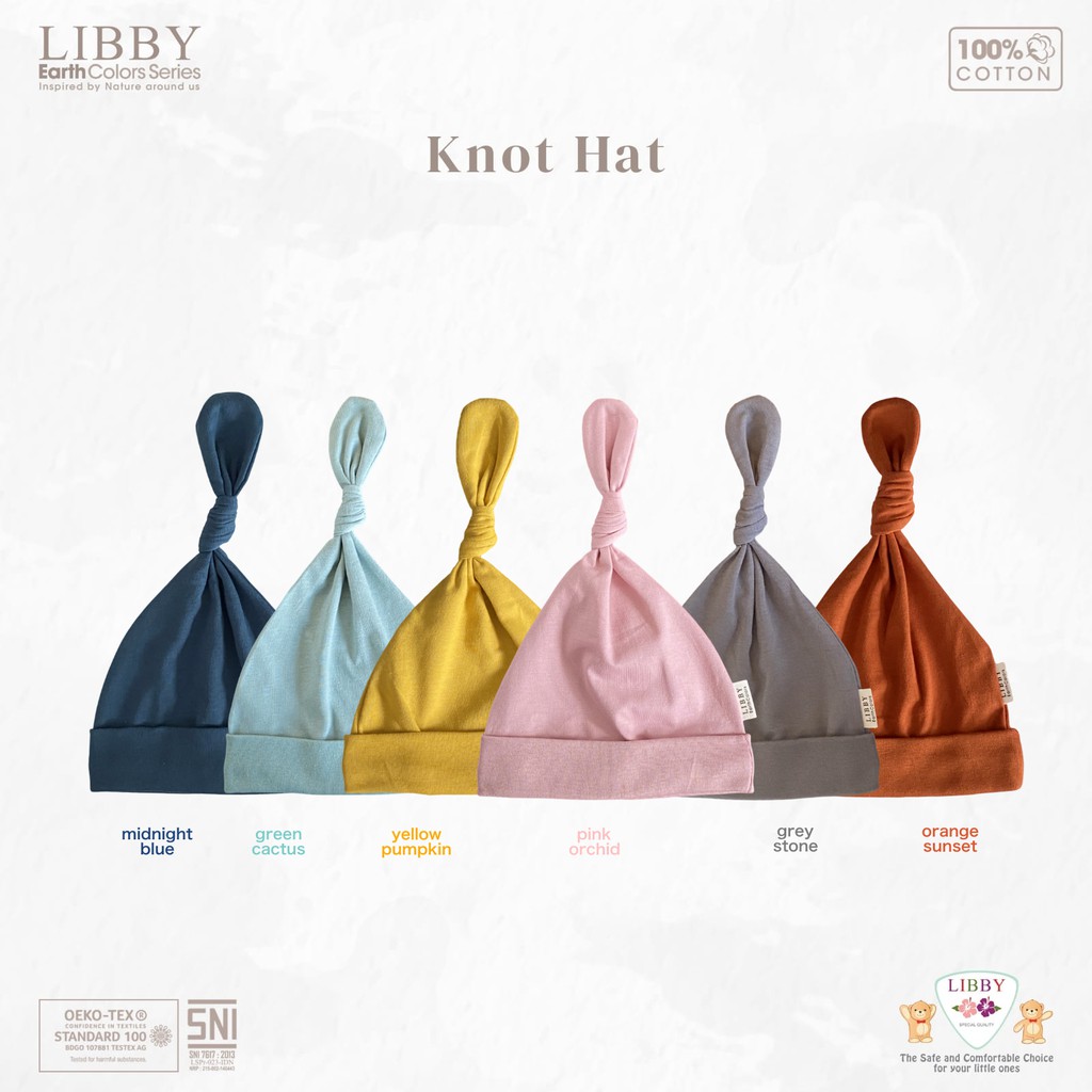 Topi Tali Bayi Libby Earth Comfy Hats