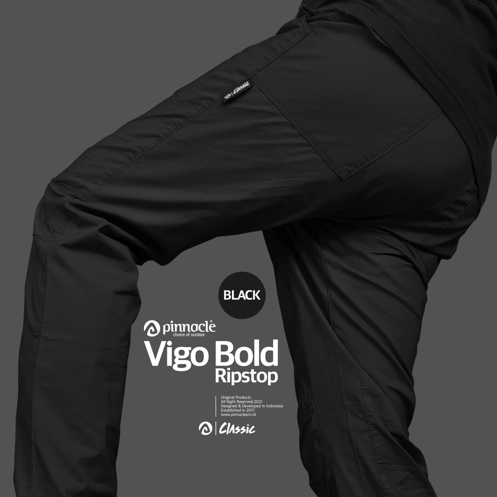 Pinnacle Vigo Long Bold - Black