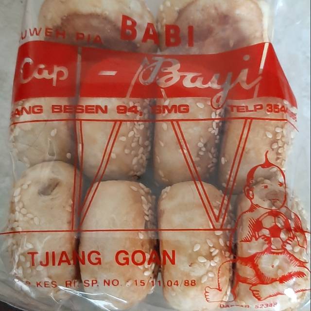 

Pia Cap Bayi (Tjiang Goan) Semarang rasa BABI non halal
