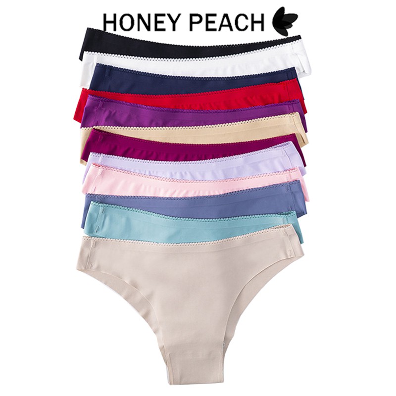 Celana Dalam Wanita Mulus Tipis Keren Tanpa Stres Celana Fashion CD Pakaian Lembut (Ukuran Kecil)