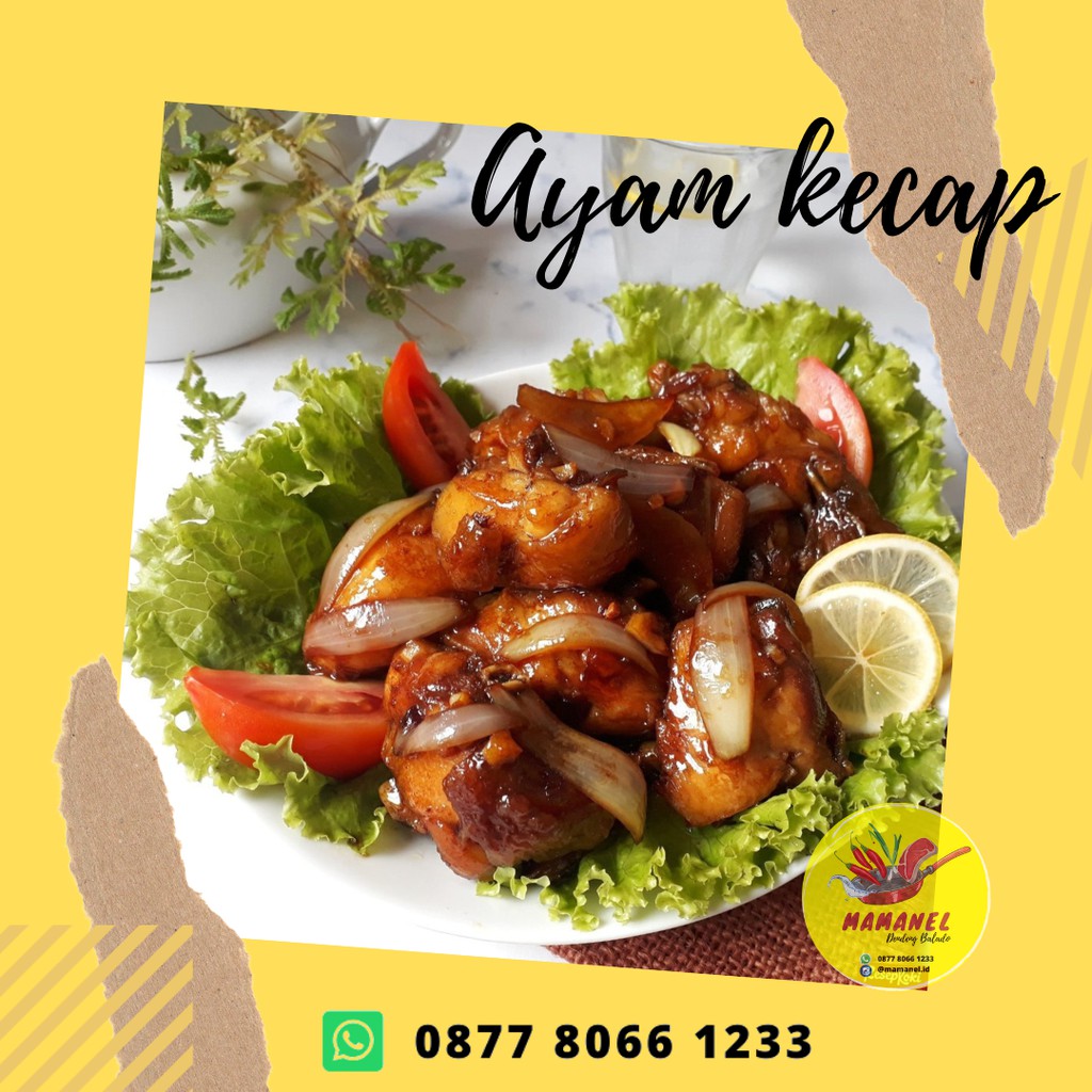 

AYAM KECAP JERUK 1/2 EKOR