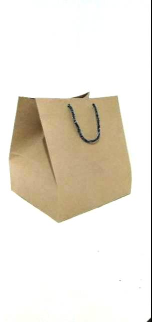 Paperbag /tas kertas dos nasi polos UK 22x22