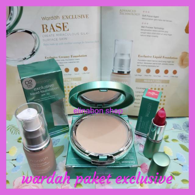 Wardah paket exclusive