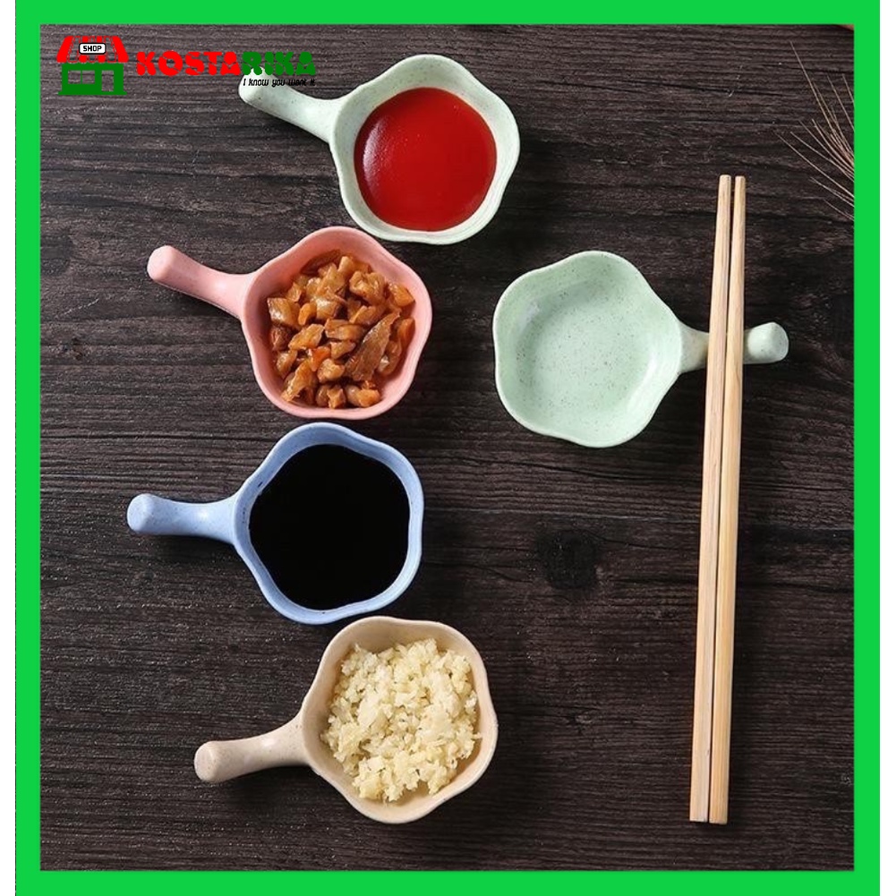 KOSTARIKA Tempat Saus Saos Kecap Wadah Saus Sambal Kecap Kecil Tempat Sumpit