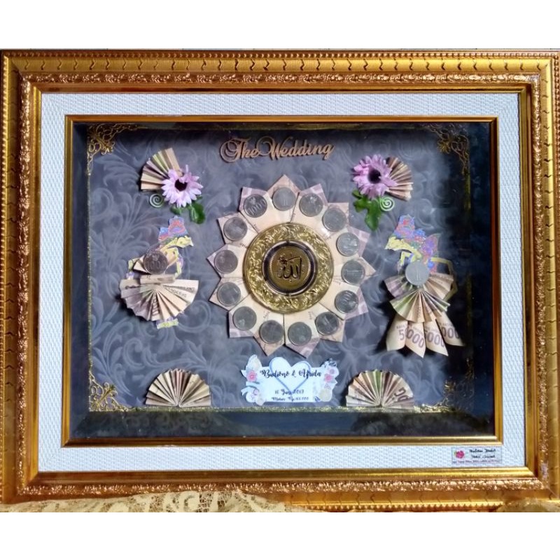 LANGSUNG JADI!!! Mahar TERMURAH Series Wayang Uk. 45*50