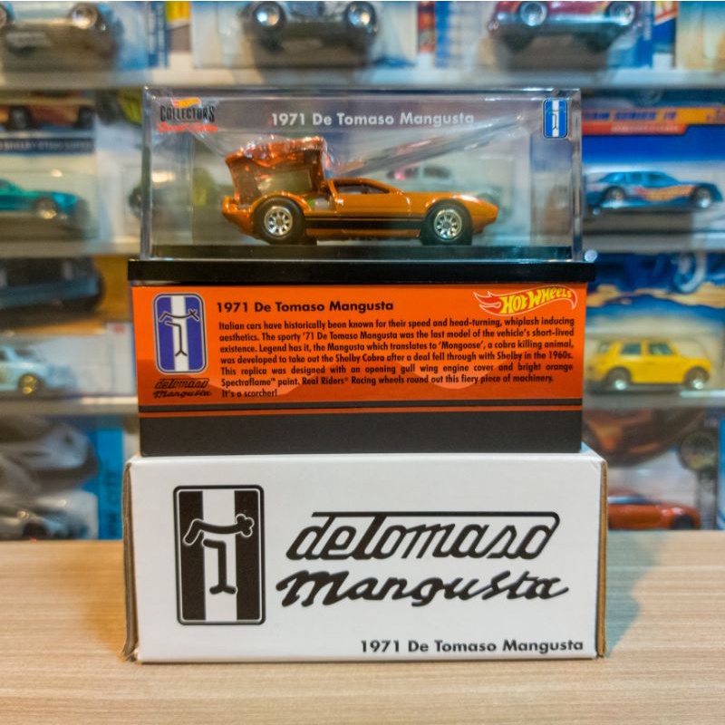 HOT WHEELS 1971 DE TOMASO MANGUSTA - RLC