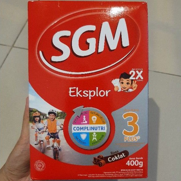 

SGM Eksplor 3+ plus susu anak balita COKLAT/ VANILA / MADU 400gr