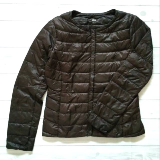 Preloved Uniqlo Ultra Light Down Jacket Jaket Bulu Angsa