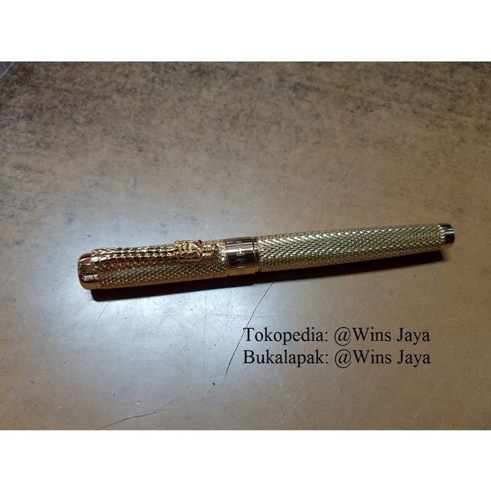 

Mudah Jinhao Type 1200 Dragon Scale Roller Ball Sign Pen Bagus