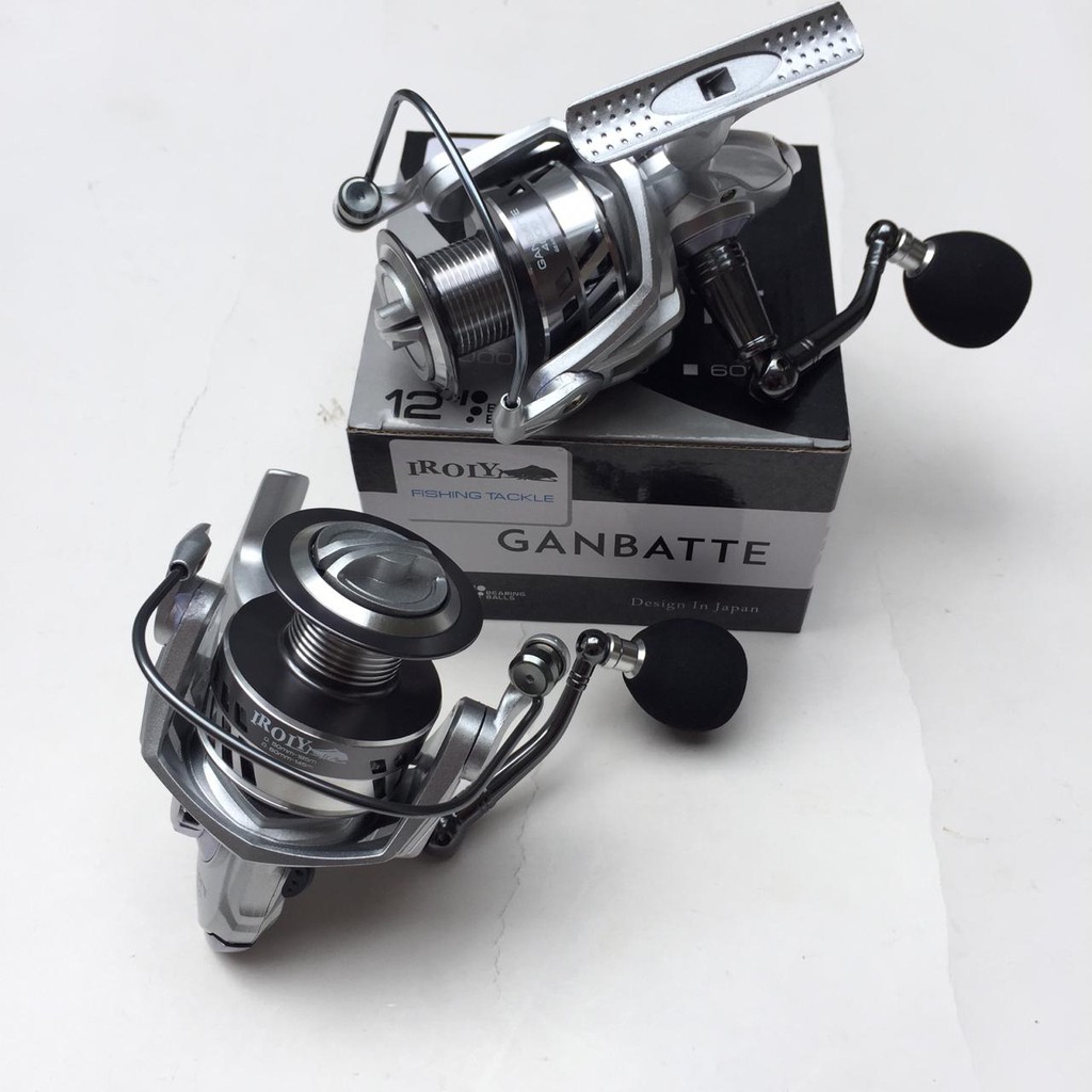 Reel IROLY GANBATTE 4000 - 6000 (Power Handle Termurah)