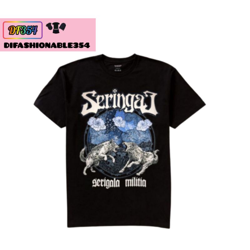 kaos seringai / t shirt seringai / kaos band seringai / ts seringai / atasan / baju seringai / pakai