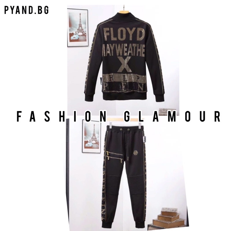 PP03 SETELAN PHILIPP PLEIN X FLOYD PRIA WANITA JERMAN BILLIONAIRE