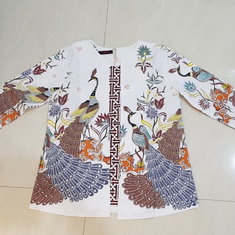 Atasan Batik 242 BBC/ Blouse Batik Wanita/ Seragam Batik/ Batik Jumbo