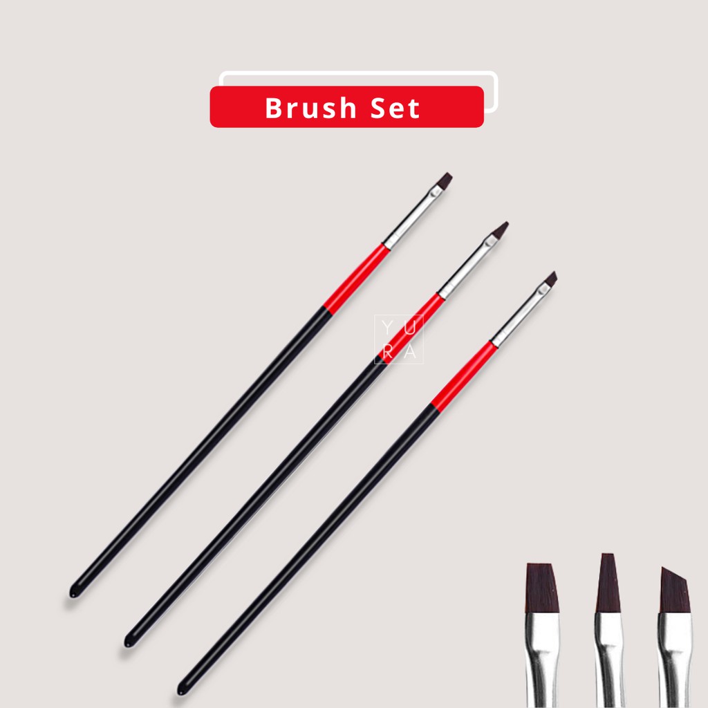 Brush Kuas Nail Art Painting Set (NP-23)