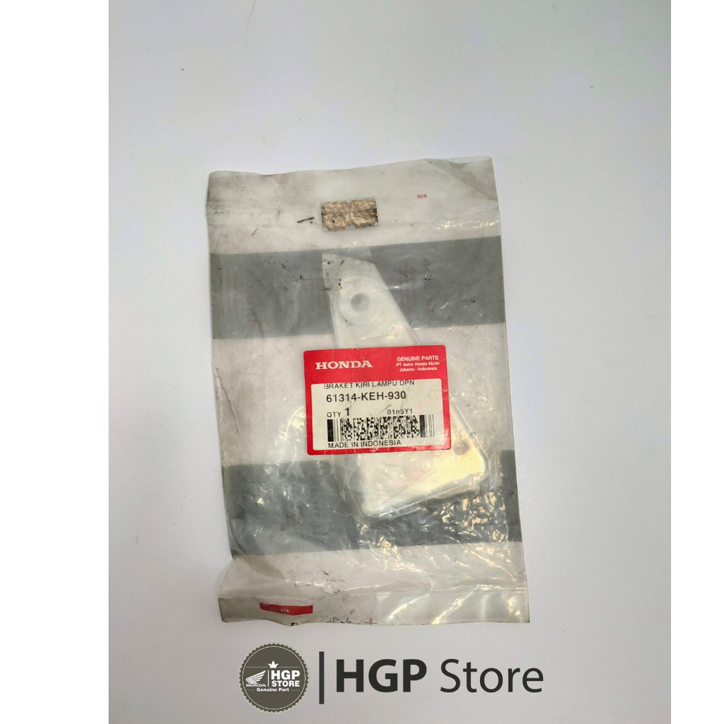 TAHANAN LAMPU DEPAN BRACKET,L HEADL MEGA PRO 61314KEH930 ORI AHM HGP