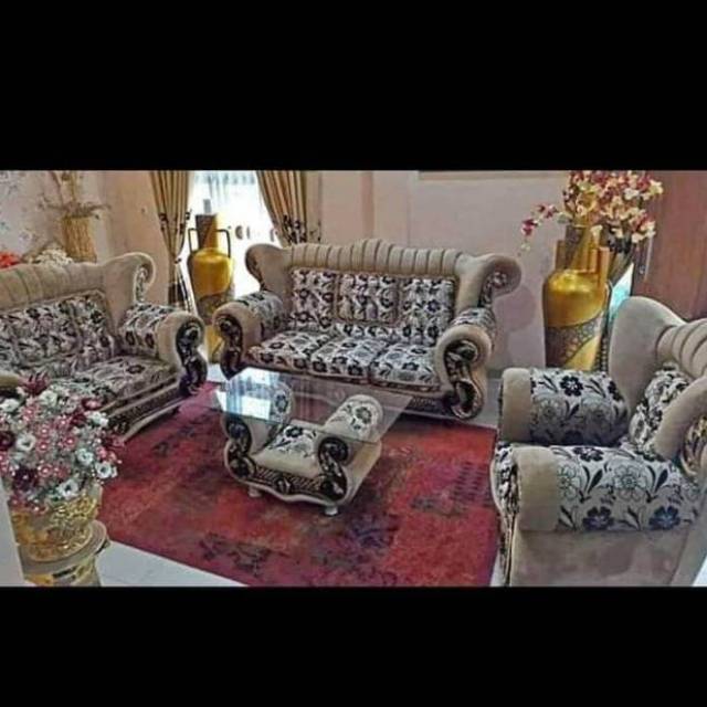 Sofa jaguar bludru premium warna bisa request