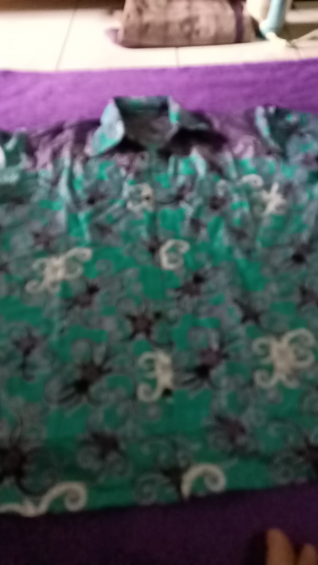 Risna Batik Hrb26 Kenongo Kemeja Hem Pendek Padi Pekalongan M L Xl Murah Keren Batik Pria Wajik Biru