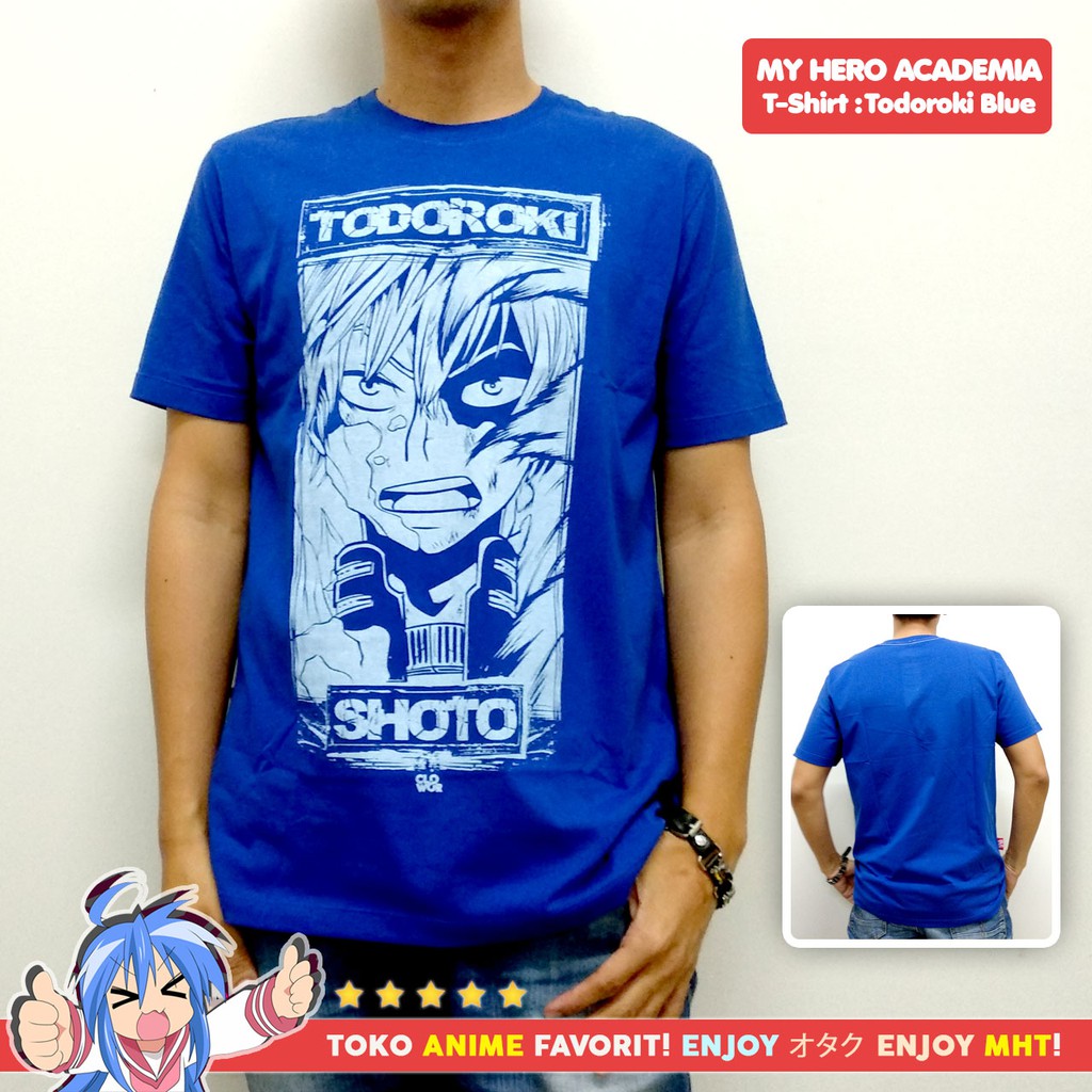 Kaos Anime Boku No Hero Academia : Todoroki Shoto