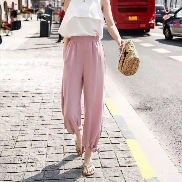 JASMINE PANTS // CELANA ALADIN MOSCREPE WANITA