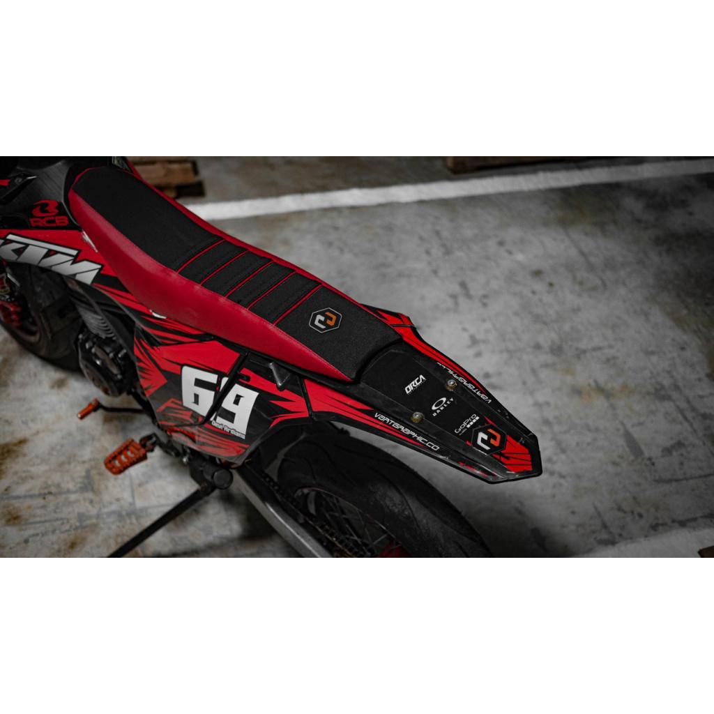 Seat Cover Sarung Kulit Jok HRV Enduro Supermoto CRF 150L KLX 150 S BIGFOOT KTM 250 YZ 85 KXF 250 WR