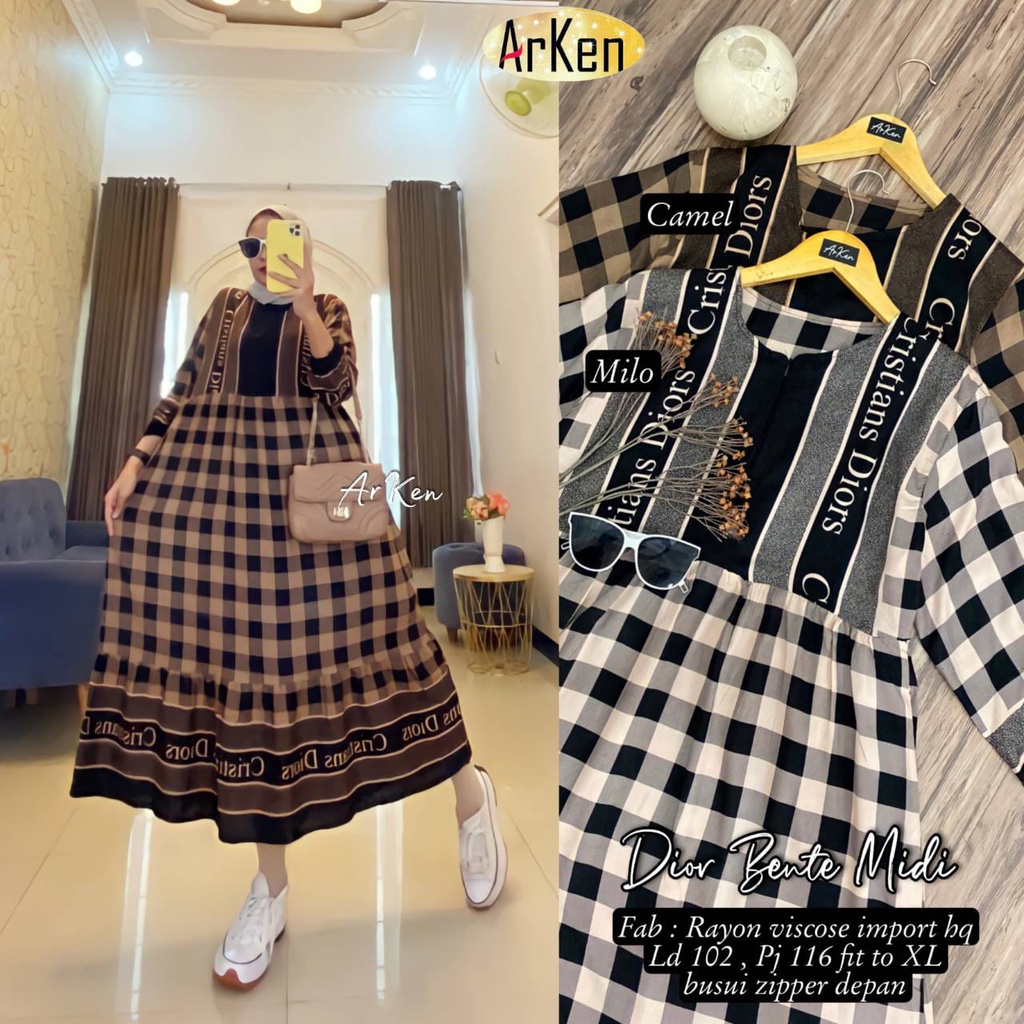 DIOR BENTE MIDI BY ARKEN
