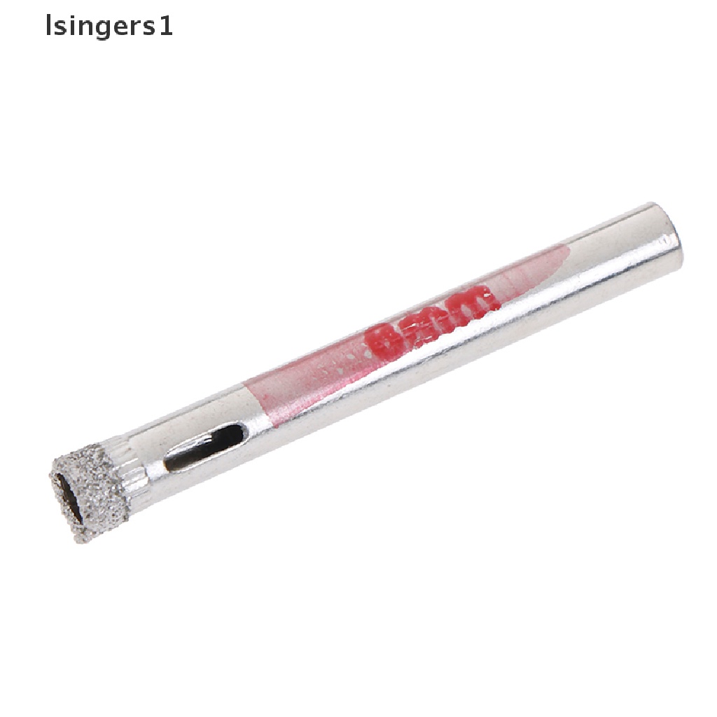 (lsingers1) 10pcs / Set Mata Bor Lapis Berlian 6mm Untuk Melubangi Kaca / Keramik