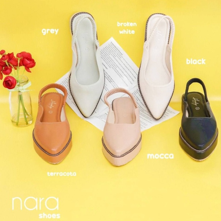 NARA Shoes by Hody Feet Original Lokal Brand Berkualitas - Sepatu Slop Quality Premium