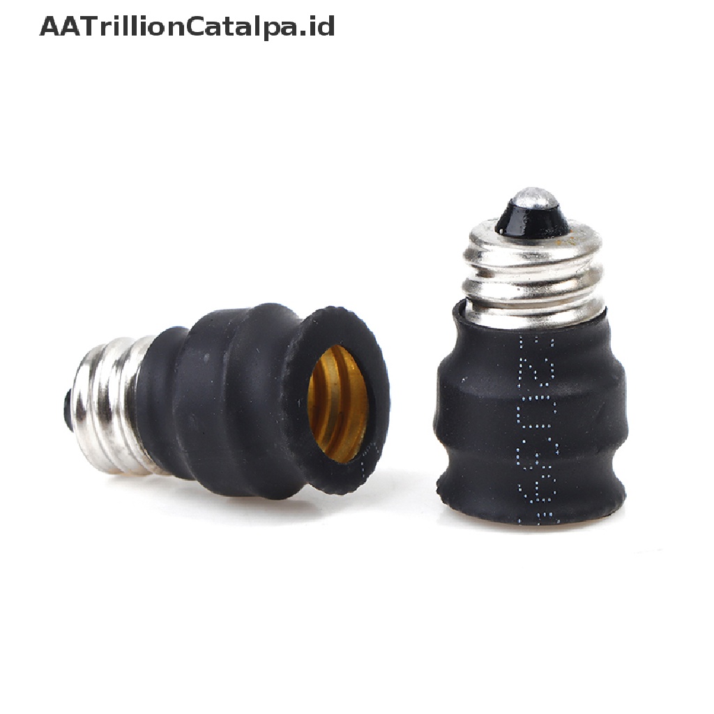 Aatrillioncatalpa E12 Ke E12 / E11 / E10 Soket Adapter Konverter Lampu Bohlam LED