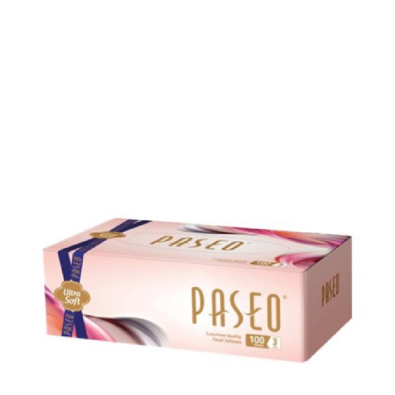 Paseo Ultra Soft Tissue Wajah Box 100 Sheets