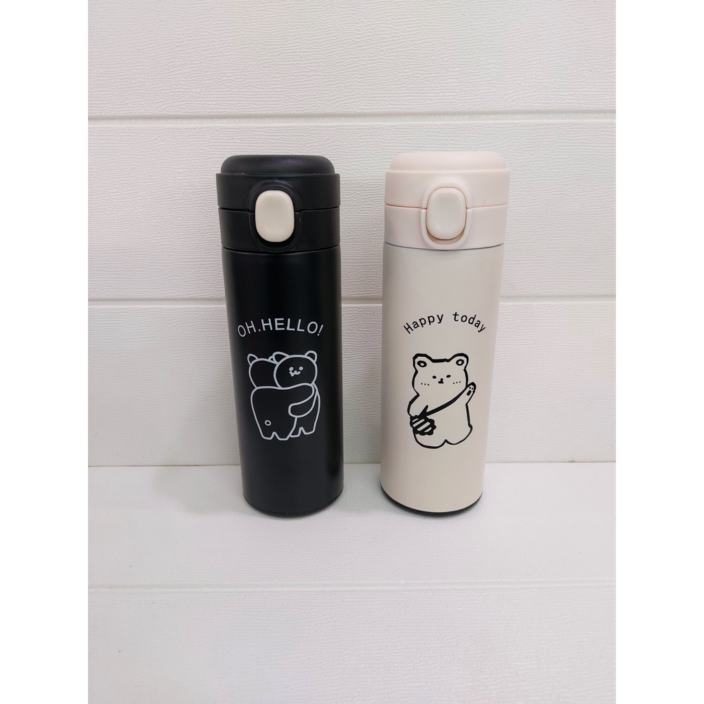 TERMOS MOTIF BERUANG UK. 450ML | TERMOS BERUANG