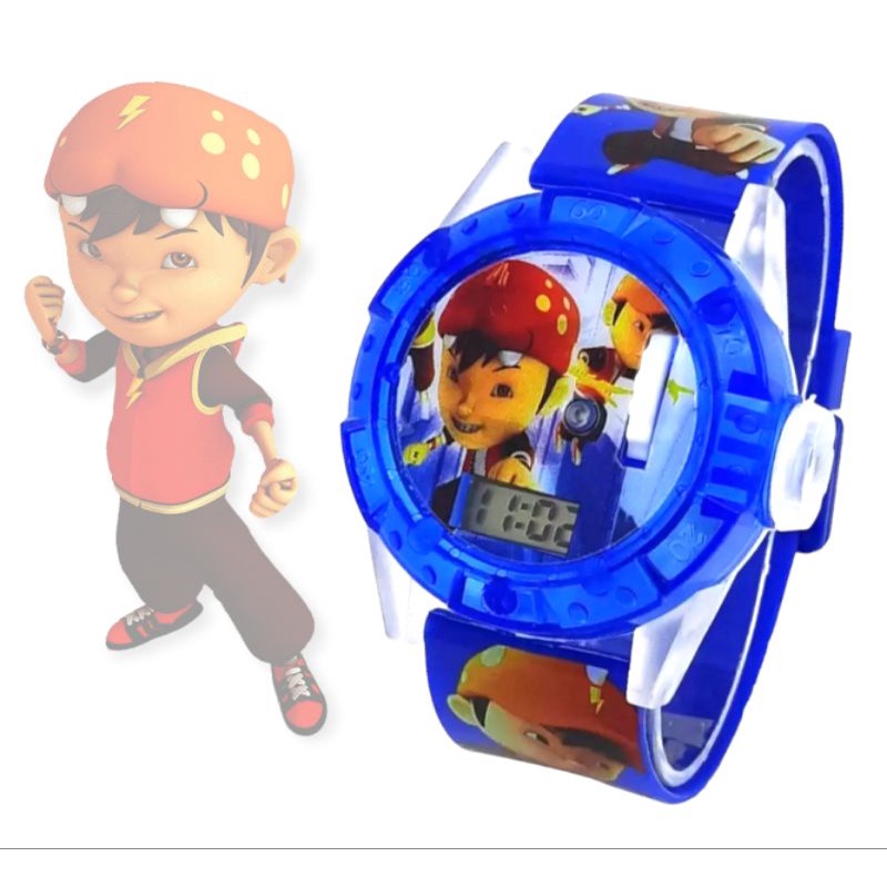 JAM TANGAN ANAK LAKI-LAKI KARAKTER BOBOIBOY GALAXI JAM TANGAN ANAK KEREN JAM TANGAN ANAK MURAH JAM T