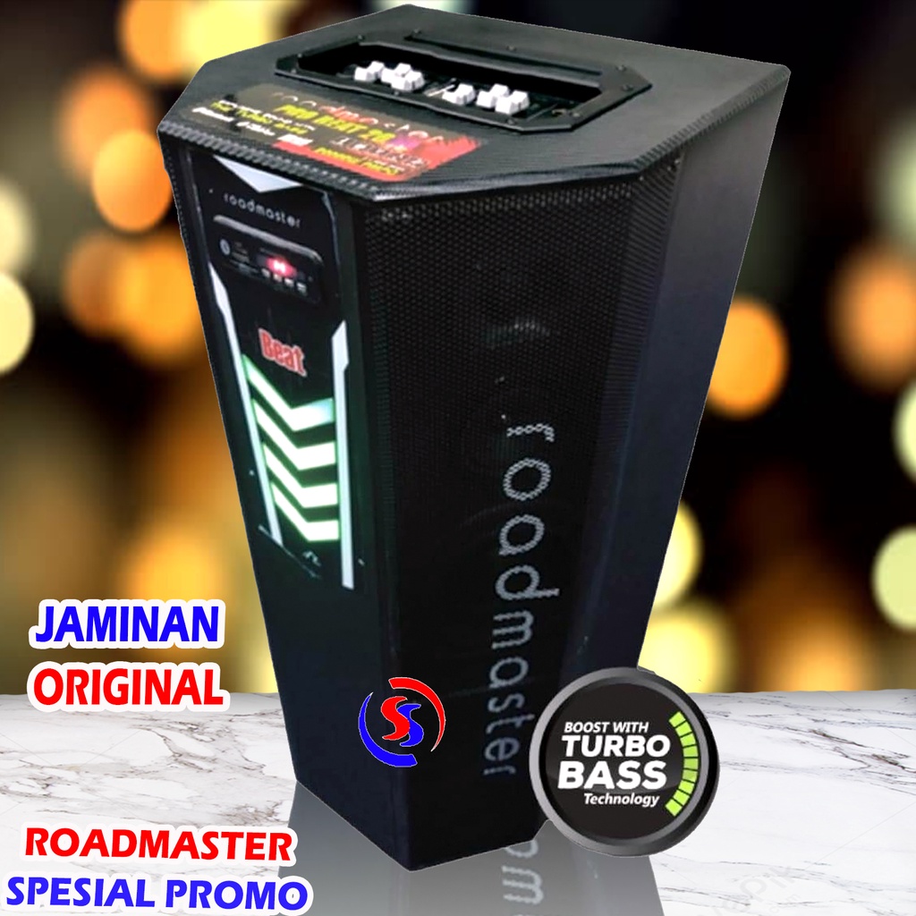 SPEAKER AKTIF PRO BEAT 26 ROADMASTER BLUETOOTH GRATIS SERVICE 12 BULAN