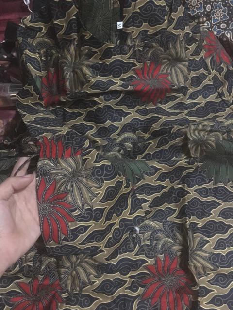 Atasan Batik Dolby Dolbi Dobby Doby Tenun Sutra Tulis Halus Katun Atbm Baron ,sarombit Atasan