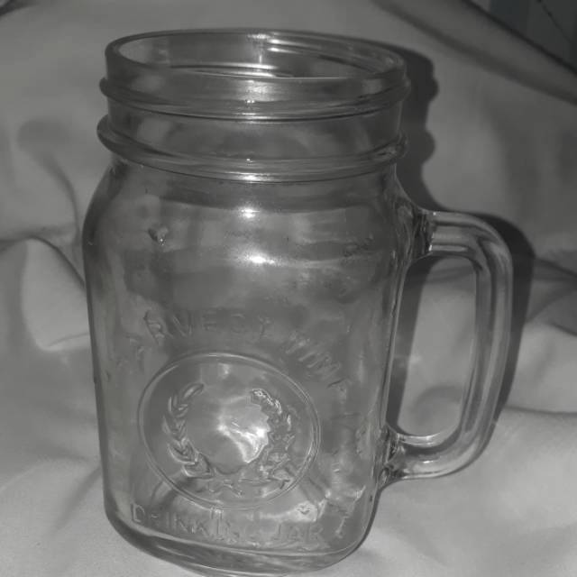 Gelas harvest jar tanpa tutup