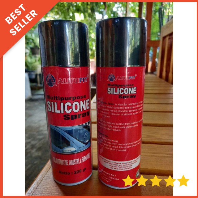 Silicon spray autofit pelumas multi fungsi karet pintuk kulit jok pembersih debu dan kotoran