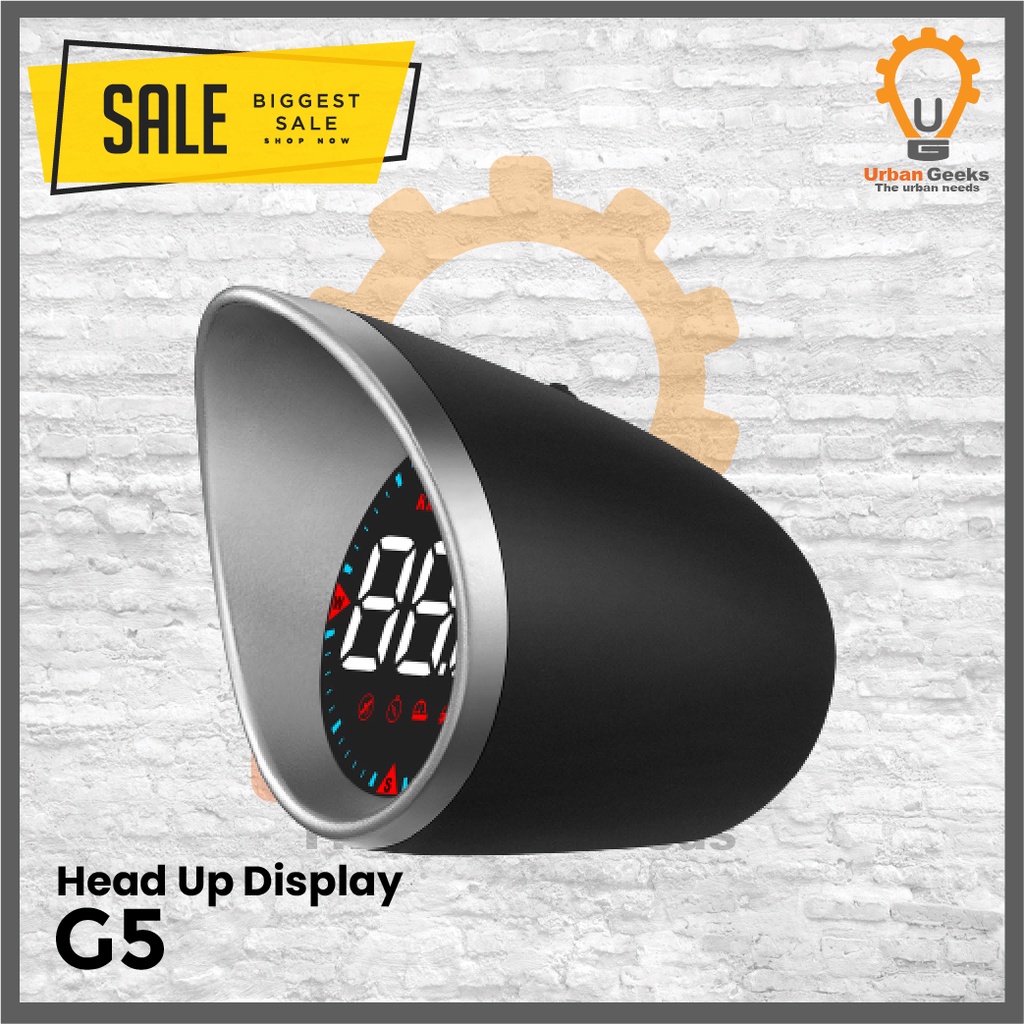 HUD G5 Head Up Display OBD 2 With Over Speed Alarm System