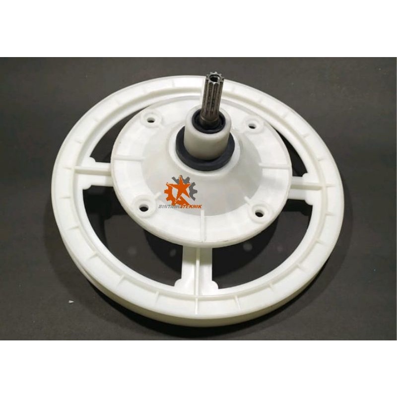 GEARBOX SET PULLY MESIN CUCI 2TABUNG (TCL)