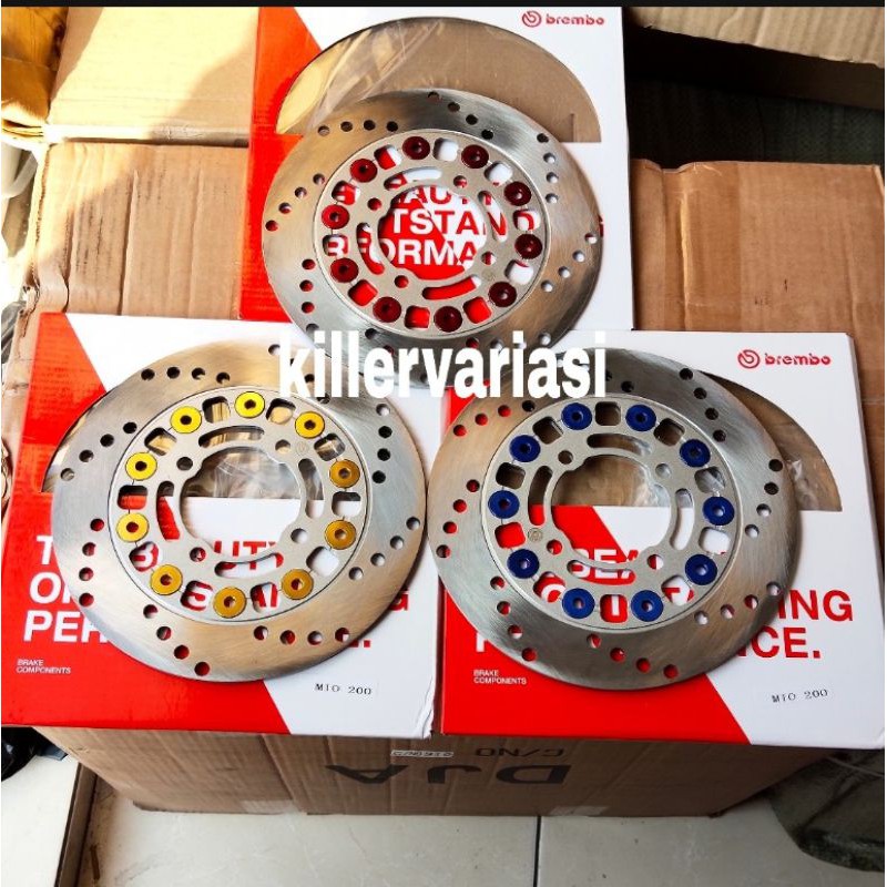 PIRINGAN CAKRAM DEPAN STANDAR 200 MM MIO MIO SOUL XEON LAMA DLL 4 LUBANG