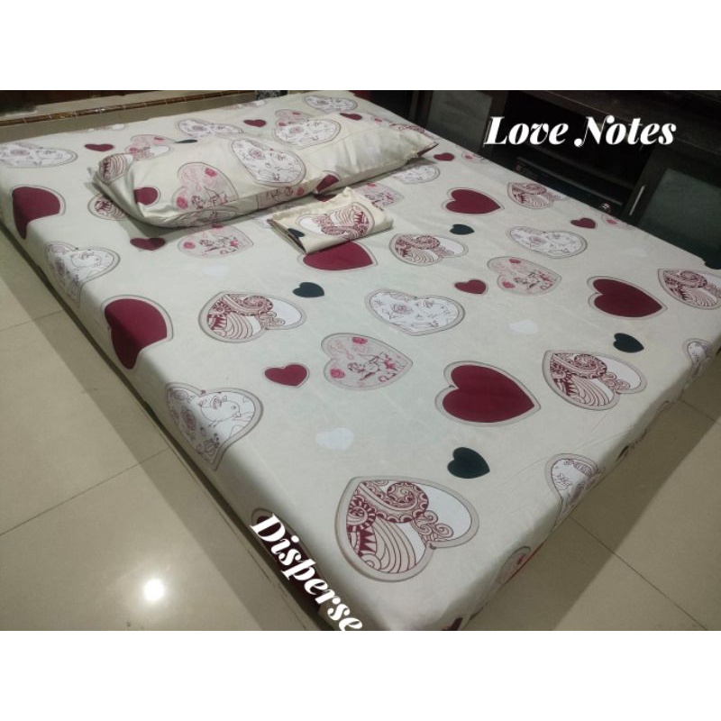 Sprei Love Notes