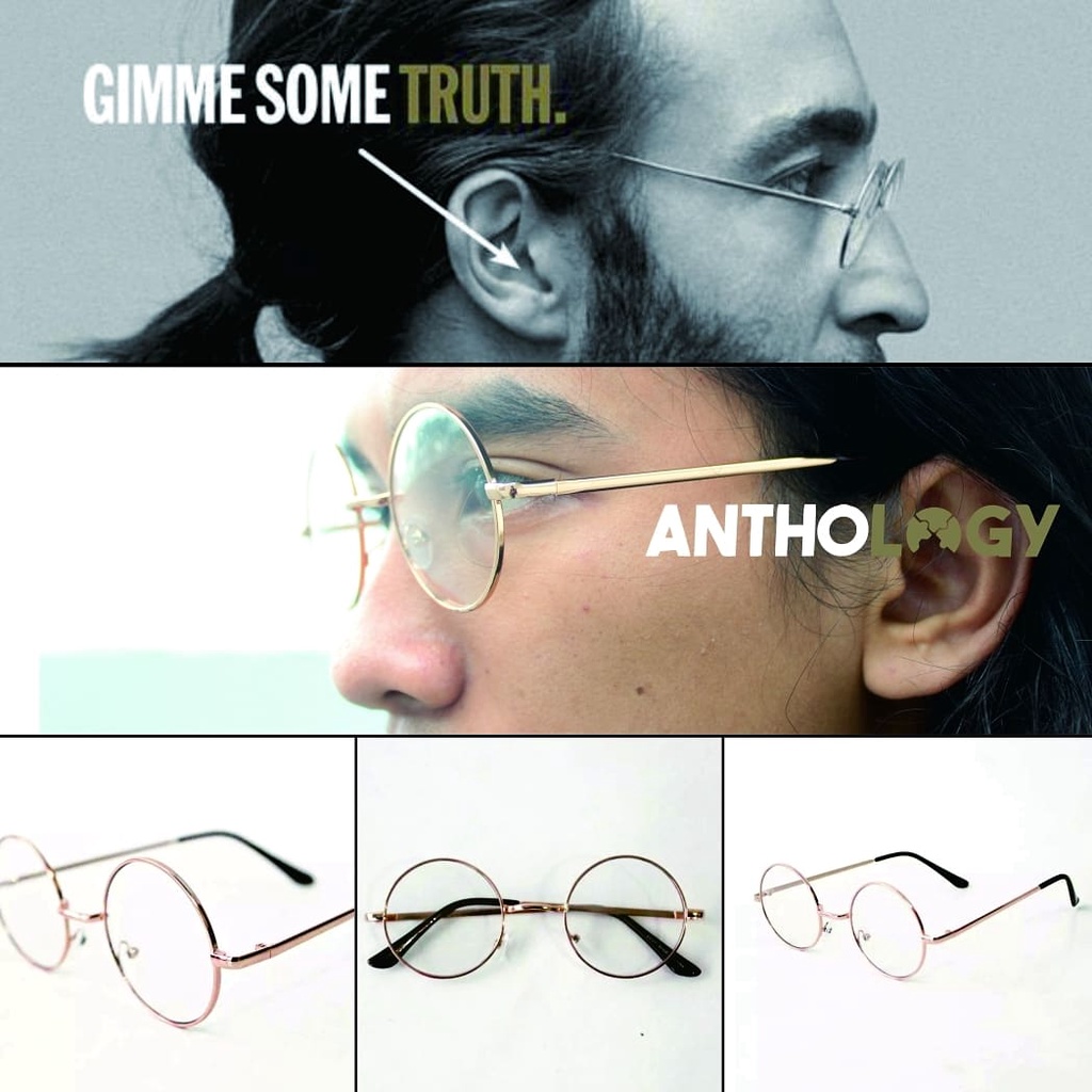 Kacamata John Lennon otentik