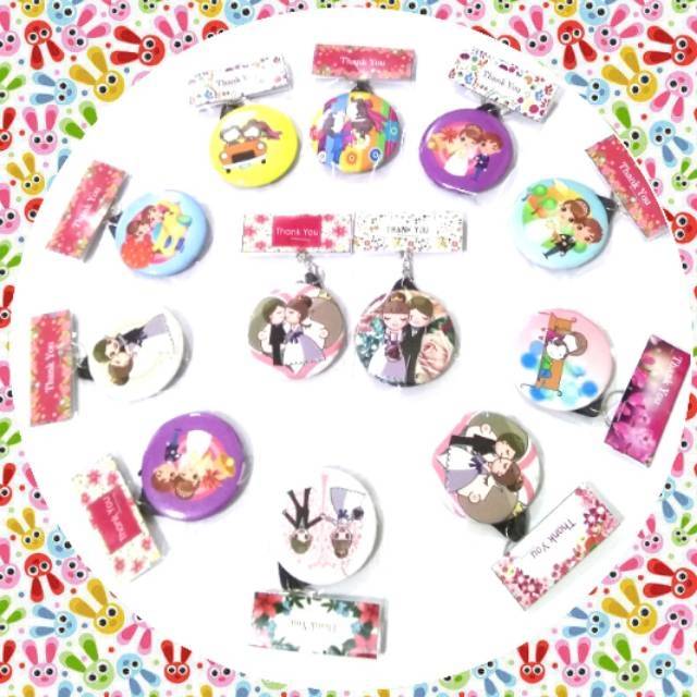 Souvenir Gantungan Kunci Pengantin Ganci