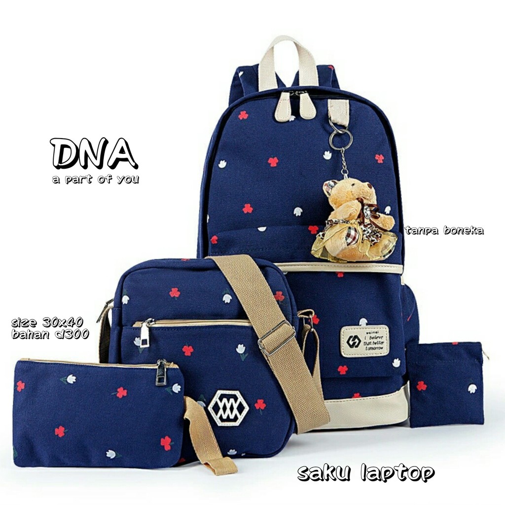 2.2 COD SALE - TAS RANSEL BATAM WANITA CANTIK ANNELO CAT TAS RANSEL CEWEK BACKPACK SEKOLAH REMAJA WANITA PEREMPUAN KOREA SMA RANSEL SEKOLAH