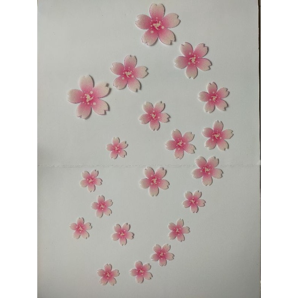 

bunga sakura wafer paper 1 set 20pc